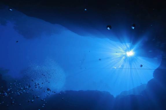 Lagoa Misteriosa, em Bonito, no Mato Grosso do Sul